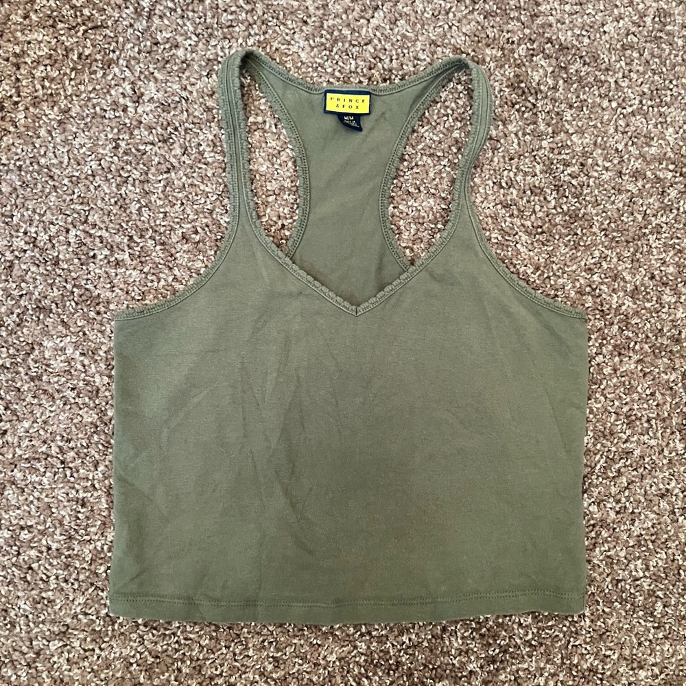 Razorback crop top